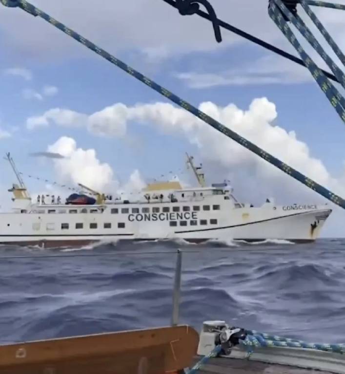 Uluslararası Özgürlük Filosu, Gazze yolunda