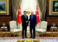 Cumhurbaşkanı Erdoğan, Barzani'yi kabul etti