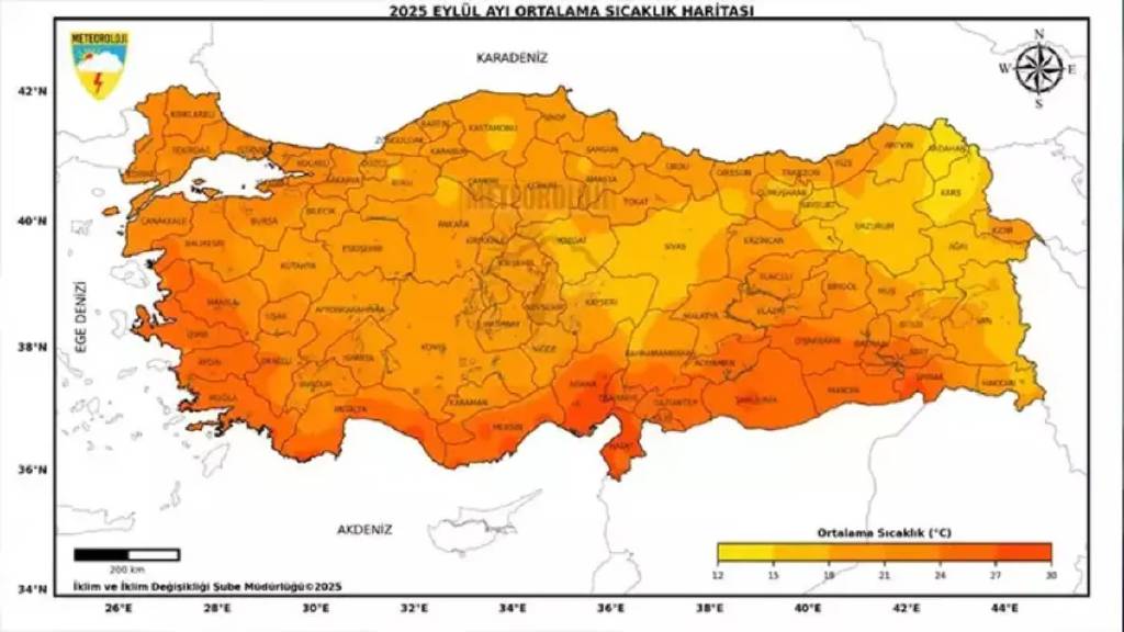 MGM açıkladı: son 55 yılın en sıcak Eylül ayı yaşandı