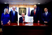 Trump, İsrail Meclisi'nde 2,5 dakika boyunca ayakta alkışlandı