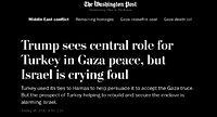 ABD merkezli Washington Post gazetesi dikkat çeken bir haber yayımladı