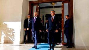 Hakan Fidan, KKTC Cumhurbaşkanı ile görüştü