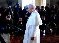 Papa 14. Leo'nun Anıtkabir ziyareti