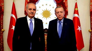 Cumhurbaşkanı Erdoğan, Numan Kurtulmuş'u kabul etti