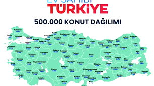 500 Bin konut için başvuru sayısı 5 milyonu geçti