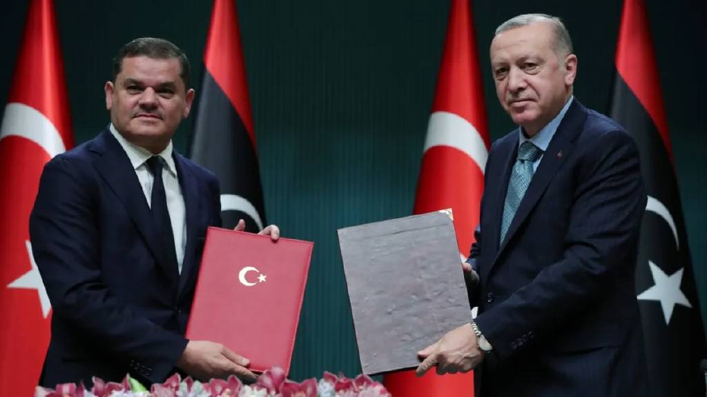 Cumhurbaşkanı Erdoğan, Libya Başbakanı Dibeybe ile görüştü