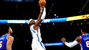 Shai Gilgeous-Alexander, 103 maçlık seri yakaladı