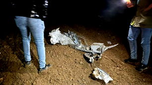 Ankara'da düşen özel jetin enkazına ulaştı