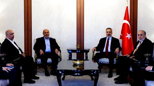 Hakan Fidan, Hamas heyeti ile Ankara'da görüştü