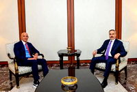 Hakan Fidan, Tom Barrack ile görüştü