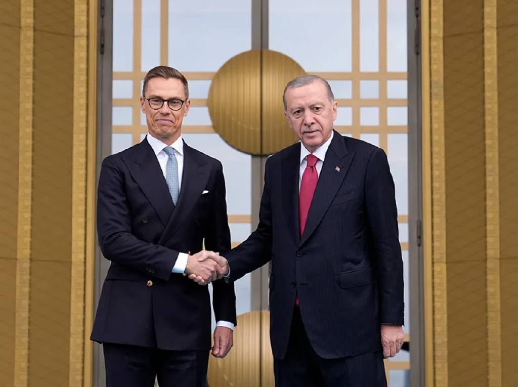 Cumhurbaşkanı Erdoğan, Finlandiya ile görüştü