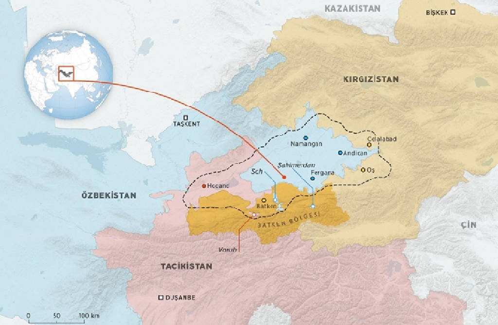 Kırgızistan ve Tacikistan, sınır meselesi çözümü için toprak takası yapacak