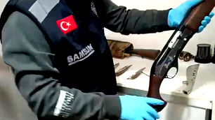 Samsun’da yasa dışı silah operasyonu