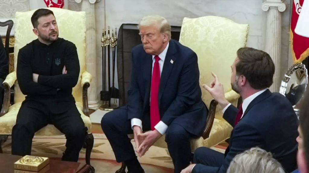 Gerginliğin sonucu ağır oldu… Trump, ABD'nin Ukrayna'ya askeri yardımını durdurdu!
