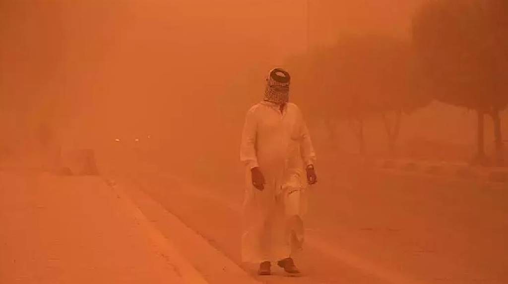Irak’ı toz fırtınası vurdu! 2 bin 751 kişi hastanelik oldu…