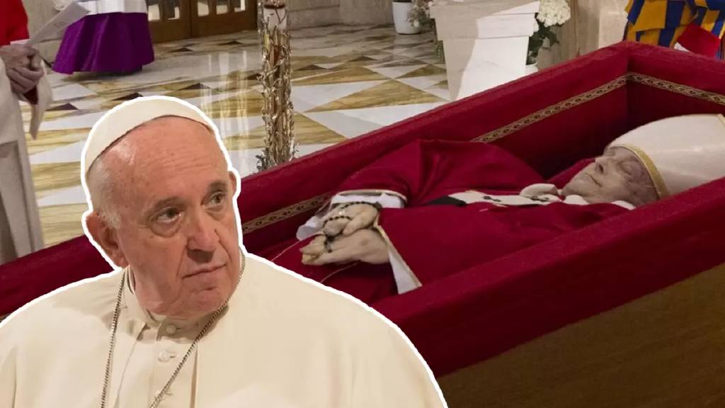 Papa Francis'in bedeni nasıl çürümeden duruyor?