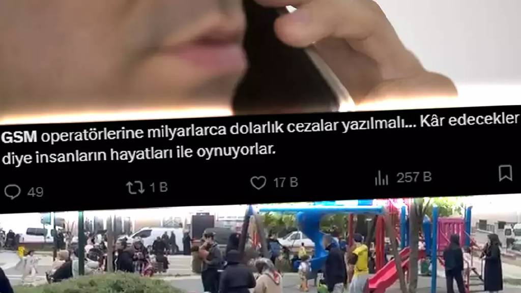 İstanbul’da deprem paniği! GSM operatörleri çöktü, vatandaş isyan etti...