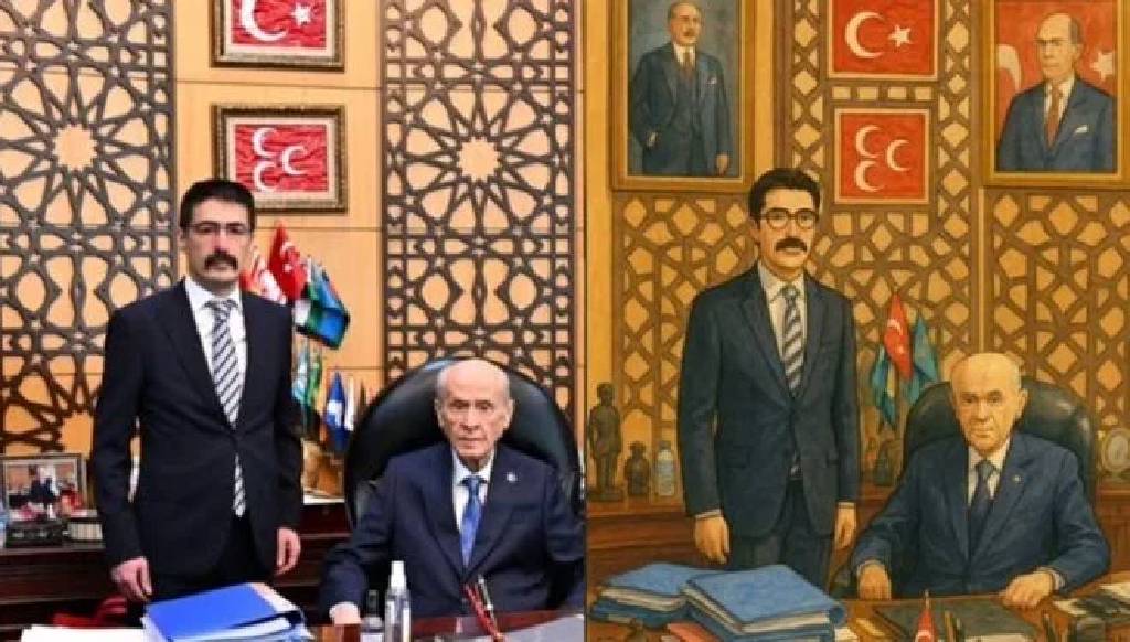 Studio Ghibli akımı siyasete uzandı: Devlet Bahçeli ilk siyasetçi oldu