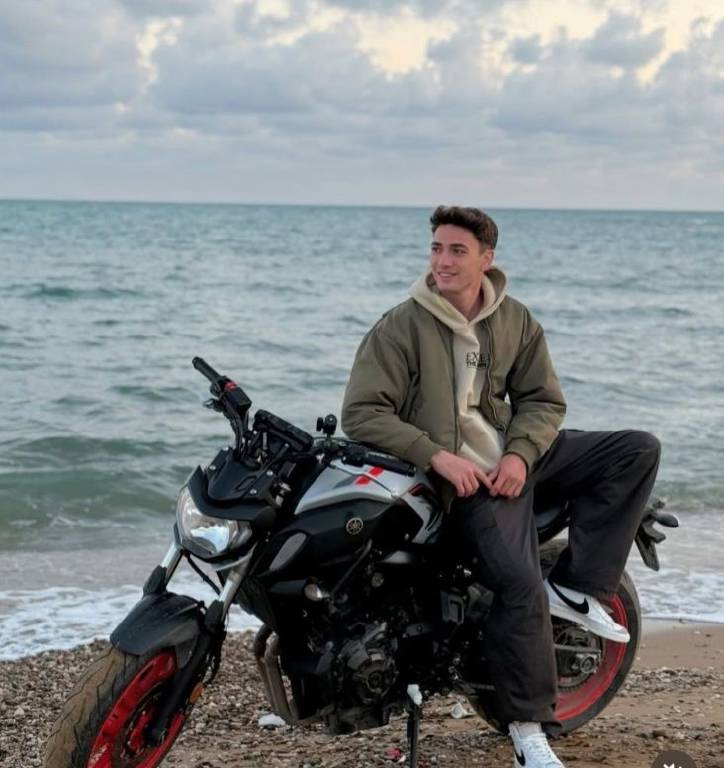 Babası gibi o da motosiklet kazasında can verdi!
