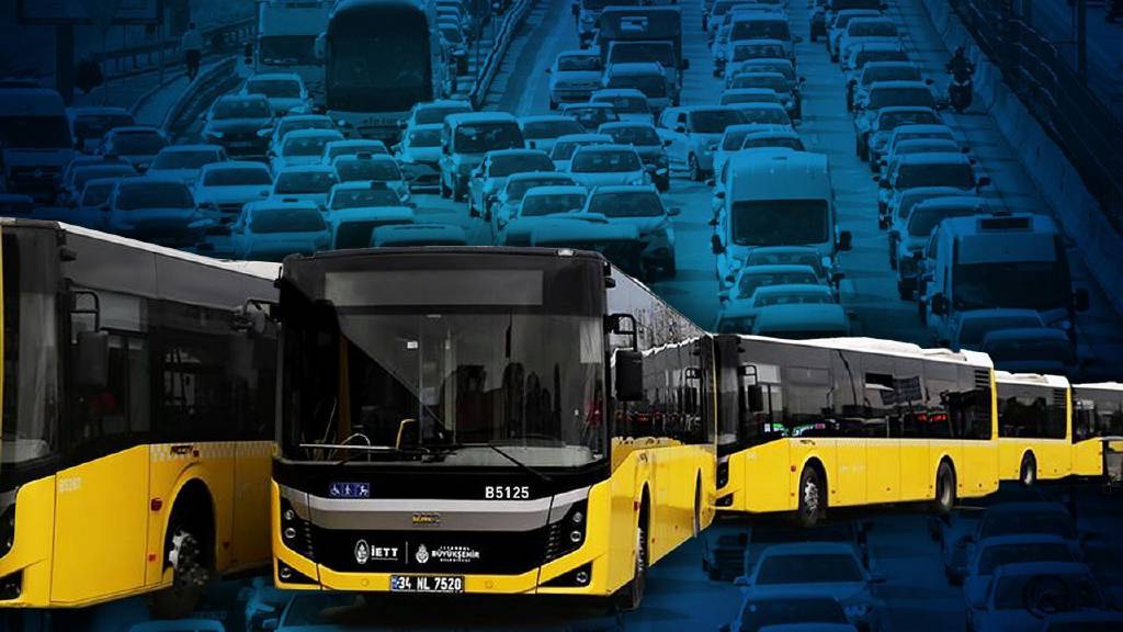 İstanbul'da özel halk otobüsleri kontak kapattı: Duraklar doldu taştı