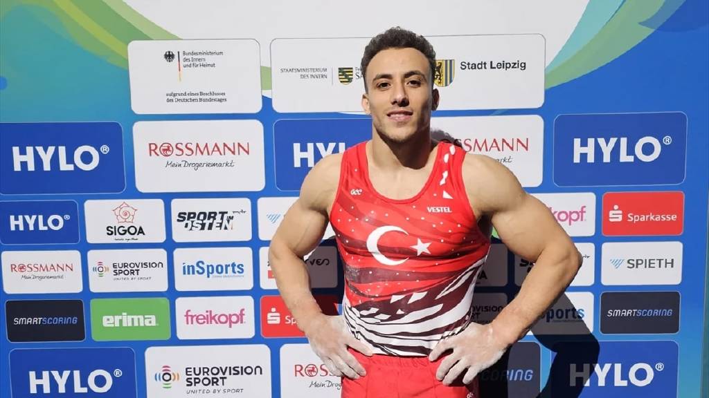 Adem Asil’den Almanya’da 'altın' zafer: Halka aletinde şampiyon!