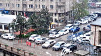 Burası Erzurum… Mayısın ortasında lapa lapa kar yağdı!