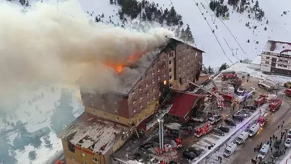 Kartalkaya'daki otel yangını faciasına ilişkin iddianame kabul edildi!