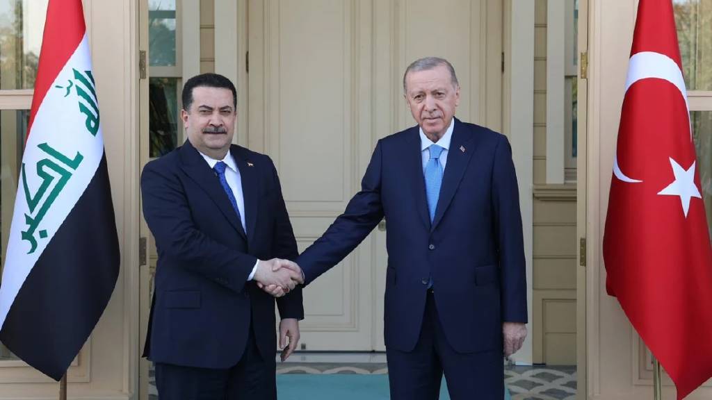 Türkiye-Irak görüşmesi: Cumhurbaşkanı Erdoğan, Irak Başbakanı Sudani ile görüşecek