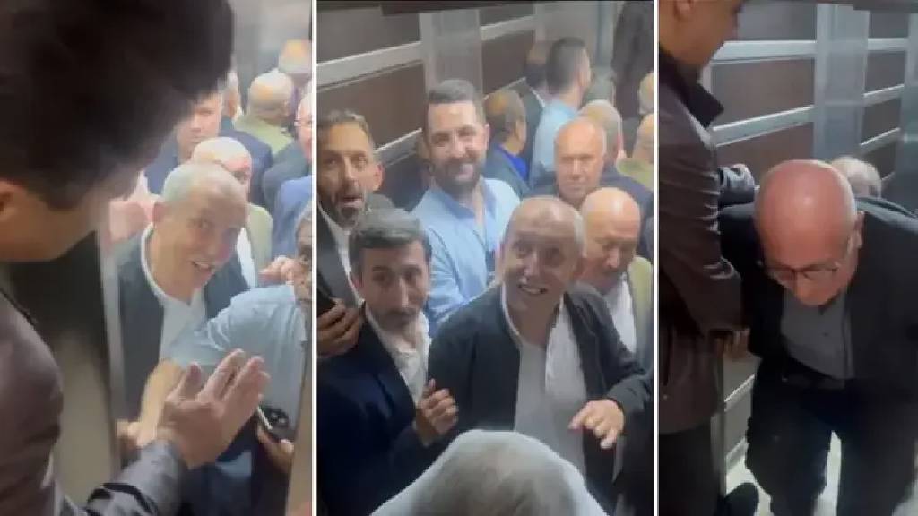 Bursa'da düğüne gelen davetliler asansöre 10 kişi binince mahsur kaldı