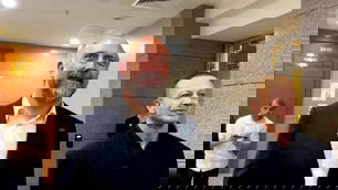 Halit Ergenç ile Rıza Kocaoğlu hakim karşısında