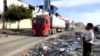 Gazze’ye 100 yardım tırı girdi…