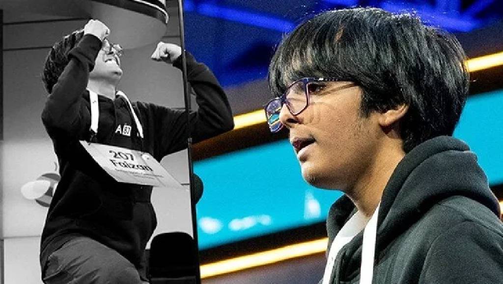 13 Yaşındaki Faizan Zaki, heceleme yarışmasında 50 bin dolar kazandı!