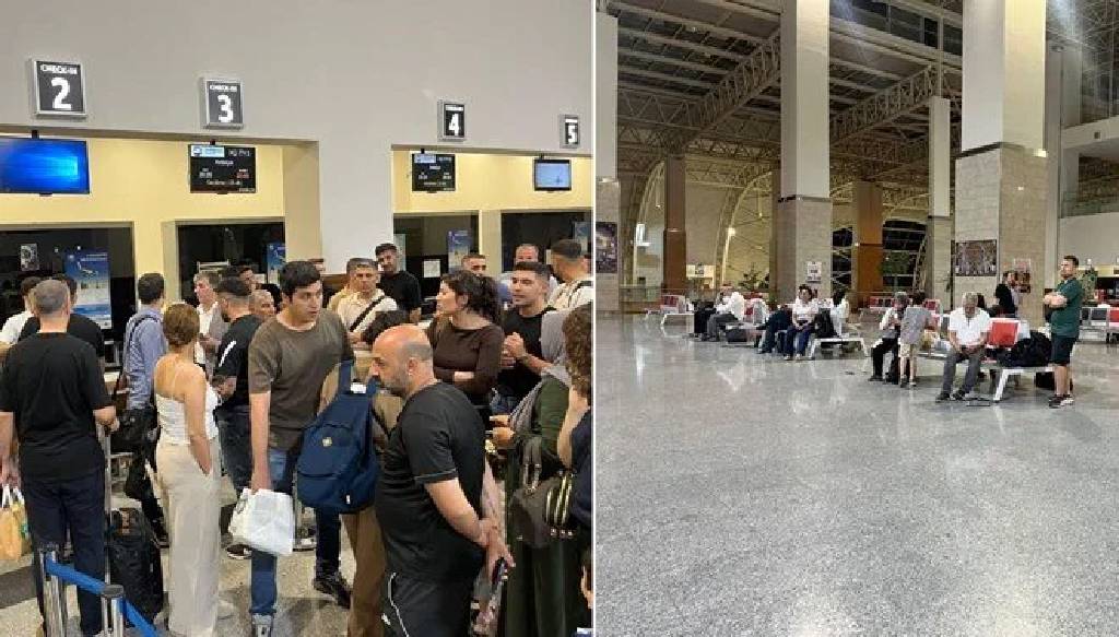 Diyarbakır Havalimanı pistinde çatlak: Uçuşlar geçici olarak kapatıldı