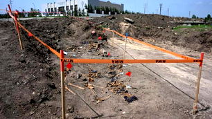 Hocalı ve Şuşa'da, toplu mezarlar bulundu
