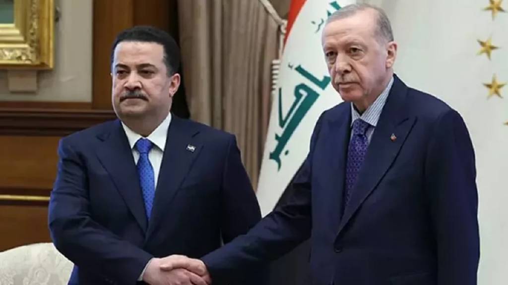 Irak Başbakanı Türkiye'de! Erdoğan ve Sudani'den ortak açıklama