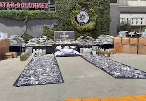 İstanbul'da dev operasyon: 1 ton uyuşturucu ve 8 milyon hap ele geçirildi