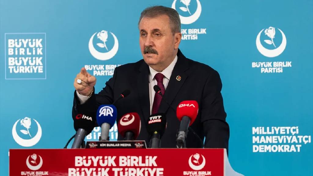 Mustafa Destici: "İran'dan sonra hedef Türkiye'dir"