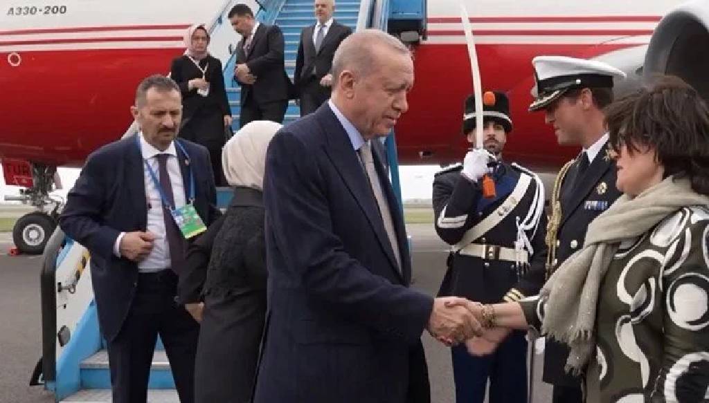 Cumhurbaşkanı Erdoğan, NATO zirvesi için Lahey'de
