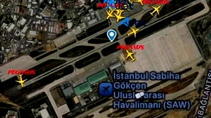 Sabiha Gökçen pistinde tavşan paniği