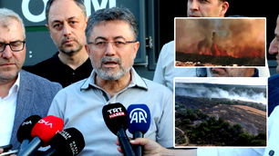 Bakan Yumaklı son durumu açıkladı: "Bilecik-Sakarya sınırındaki yangın büyük oranda kontrol altına alındı"