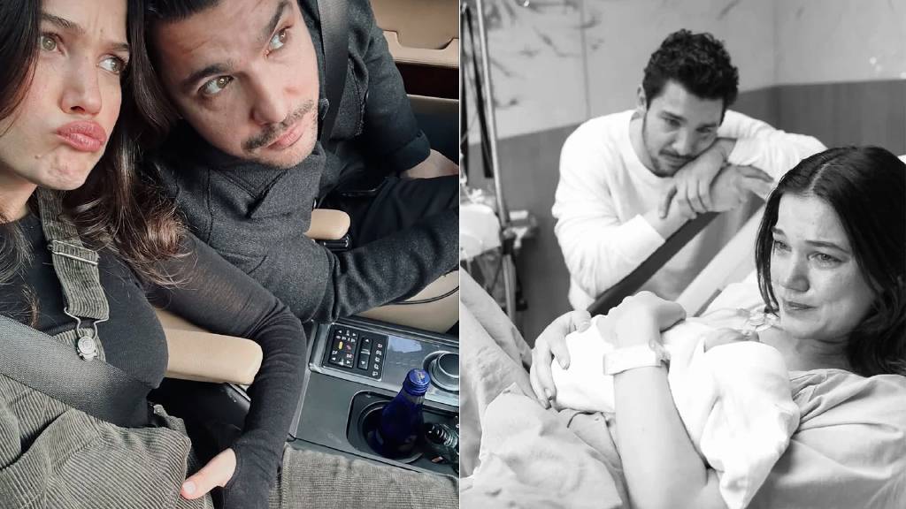 Pınar Deniz ile Kaan Yıldırım oğullarının yüzünü ilk kez gösterdi