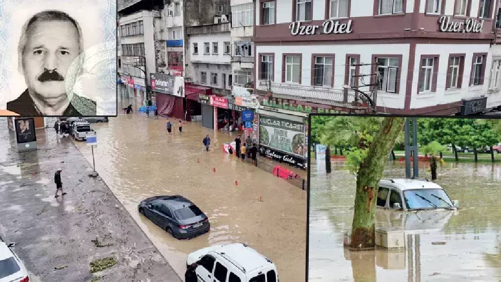 Sağanak vurdu, Trabzon çamura bulandı: Kayıp kişi için arama sürüyor