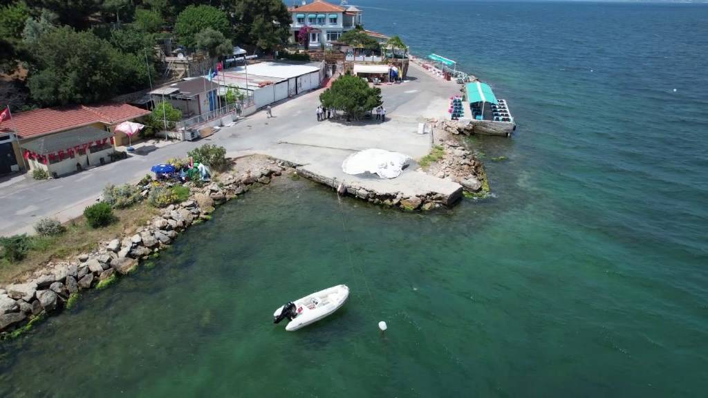 Burgazada'da taşıma gemisi krizi!