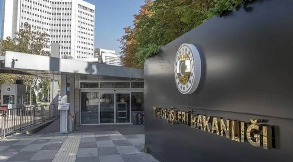 Dışişleri'nden, İsrailli bakanın sosyal medya paylaşımına tepki!