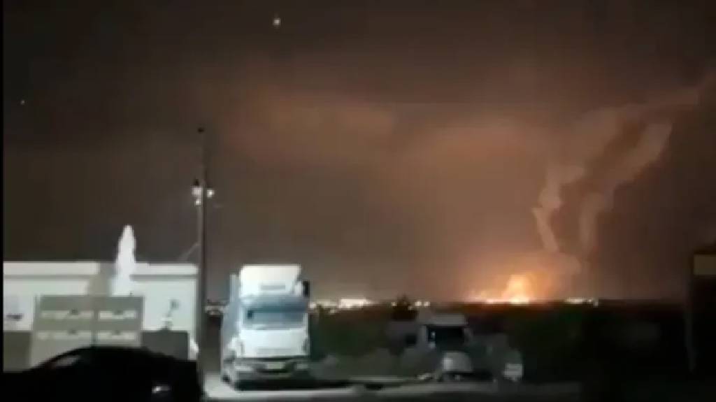THAAD füzesi kendi kendini vurdu!
