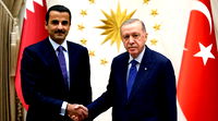 Cumhurbaşkanı Erdoğan, Katar Emiri Al Sani ile görüştü