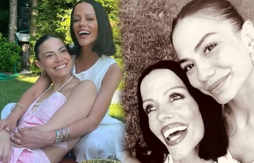 Eşref Rüya'nın Nisan'ı Demet Özdemir ablasıyla poz verdi!
