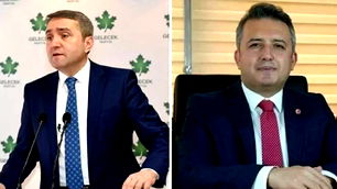 Gelecek Partisi’nde çifte istifa