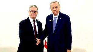 Cumhurbaşkanı Erdoğan, İngiltere Başbakanı Keir Starmer ile görüştü