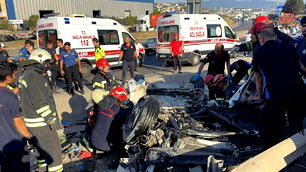 Kocaeli'de 5 kişinin öldüğü kazada, tır sürücüsü tutuklandı…